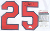Gregg Jefferies Signed Cardinals Jersey (JSA COA) St. Louis 2xAll Star 2nd Base