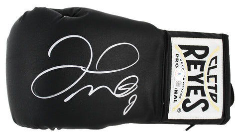 Floyd Mayweather Signed Black Left Hand Cleto Reyes Boxing Glove BAS Witnessed