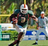 Frank Gore Signed Miami Hurricanes Jersey (Beckett COA) 5xPro Bowl Running Back