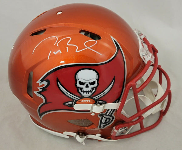 TOM BRADY SIGNED BUCCANEERS F/S FLASH SPEED AUTHENTIC HELMET FANATICS COA