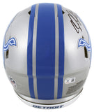 Lions Calvin Johnson Authentic Signed Full Size Speed Proline Helmet BAS Witness