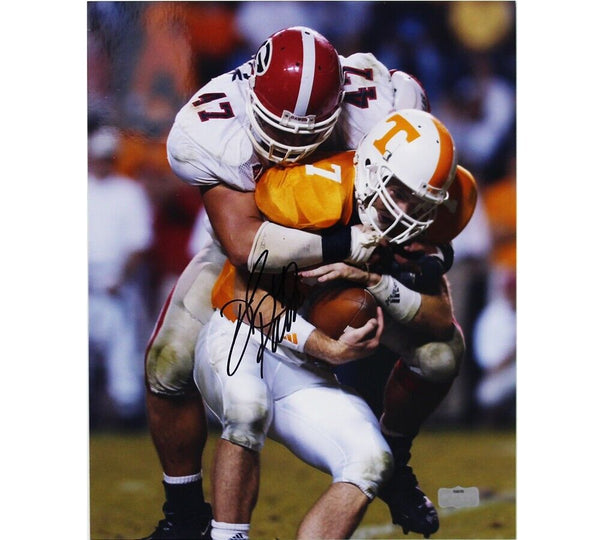 David Pollack Signed Georgia Bulldogs Unframed 11x14 Vs Tennessee NCAA Photo