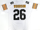 Rod Woodson Autographed White Pro Style Jersey - Beckett W Hologram *Silver