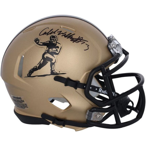 Caleb Williams Autographed Heisman Logo Mini Speed Helmet Fanatics