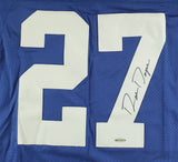 Ron Dayne Signed New York Giants Jersey (UDA COA) Running Back / U of Wisconsin