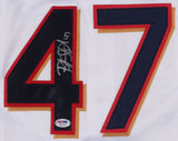 Ricky Nolasco Signed Minnesota Twins Jersey (PSA COA) 114 Major League Wins