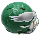 Brian Dawkins Signed Philadelphia Eagles Speed Authentic Kelly Green NFL Helmet