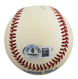 Athletics Jose Canseco "88 MVP" Signed Gene Budig OAL Baseball BAS #BU87533