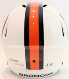 John Elway White Snowcapped Replica Speed Helmet Beckett COA