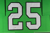 LESEAN MCCOY (Eagles kelly green TOWER) Signed Autograph Framed Jersey JSA
