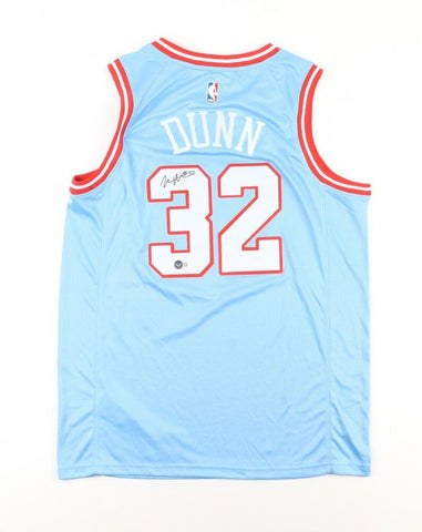 Kris Dunn Signed Bulls Jersey (Beckett) 2019-20 Chicago City Edition Uniform