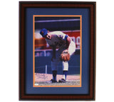 Tom Seaver Signed New York Mets Framed 12x18 MLB Photo with 2 Inscriptions