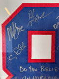 1980 Team USA 'MIRACLE' Hockey Jersey - 18 Autographs Custom LED Lighted Frame