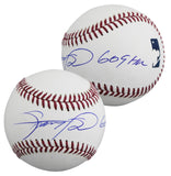 Cubs Sammy Sosa "609 HRs" Authentic Signed Manfred OML Baseball JSA Witness