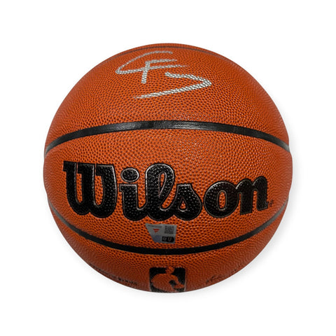 Cooper Flagg Dallas Mavericks Autographed Wilson Basketball Fanatics