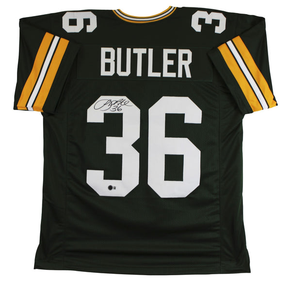 LeRoy Butler Authentic Signed Green Pro Style Jersey Autographed BAS Witnessed
