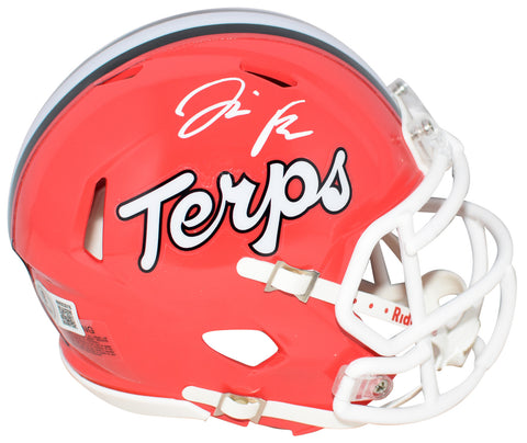 TAI FELTON AUTOGRAPHED MARYLAND TERRAPINS SPEED MINI HELMET BECKETT