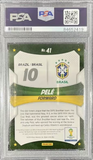 Pele Signed 2014 Panini Prizm World Cup Stars #41 - PSA 10 Autograph