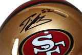 Patrick Willis Signed San Francisco 49ers 96-08 Speed Mini Helmet Beckett 38714