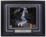 CeeDee Lamb Signed Framed Dallas Cowboys 11x14 Spotlight Photo Fanatics