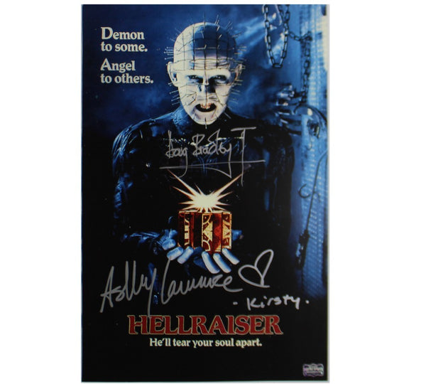 Doug Bradley & Ashley Laurence Signed Unframed 11x17 Hellraiser Photo - Kirsty