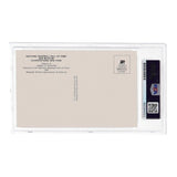 Jim Catfish Hunter Signed Hall of Fame Plaque Postcard Oakland A's, Yankees/ PSA