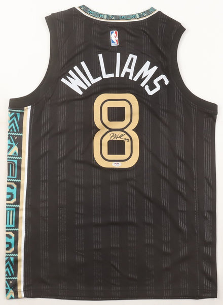 Ziaire Williams Signed Memphis Grizzlies Nike Jersey (PSA) 2021 1st Round Pk #10