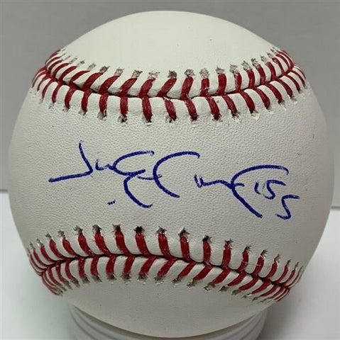 Cardinals JIM EDMONDS Signed Official MLB Baseball AUTO - Brewers - Cubs - JSA