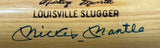 Mickey Mantle Yankees Signed Game Model Louisville Slugger Baseball Bat JSA Holo