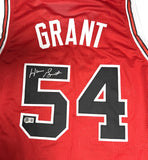 HORACE GRANT - Chicago Bulls - Signed Custom Replica Red Jersey AUTO - BAS