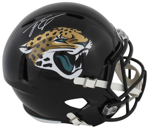 Jaguars Travis Etienne Jr. Authentic Signed Full Size Speed Rep Helmet JSA