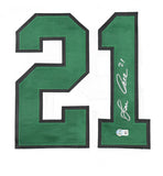 Eric Allen Autographed White Pro Style Jersey - Beckett W Hologram *Silver