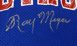 DePaul Blue Demons Ray Meyer Autographed Signed Blue Jersey PSA/DNA #Y30327