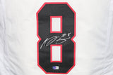 AJ Green Autographed/Signed College Style White XL Jersey Beckett 39317