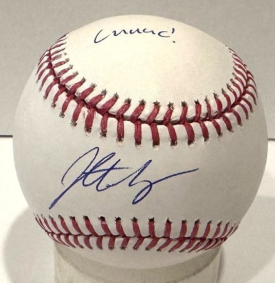 Brewers JONATHAN LUCROY Signed Official MLB Baseball AUTO w/ "Luuuc!" - JSA