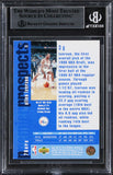 76ers Allen Iverson Authentic Signed 1996 SP #141 Rookie Card BAS Slabbed