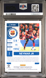 Neymar Jr Signed 2019 Panini Chronicles Historic Ticket - PSA 9 AUTO 9