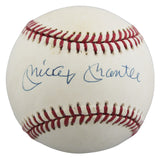 Yankees Mickey Mantle Authentic Signed Bobby Brown OAL Baseball BAS #AE13753