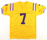 Tyrann Mathieu Signed LSU Tigers Jersey (JSA COA) New Orleans Saints All Pro DB