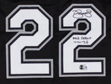 Noah Schultz Chicago Signed Black Baseball Jersey MLB Debut 4-14-26 BAS