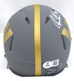 Ryan Kerrigan Autographed Commanders Slate Speed Mini Helmet - Beckett W Holo