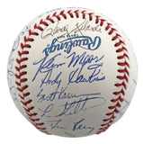 1991 Yankees (29) Mattingly, Nettles, Leyritz Signed Oal Baseball BAS #AC01902
