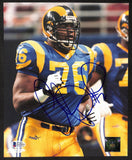 Orlando Pace HOF Signed/Autographed 8x10 Photo Rams BAS 213791