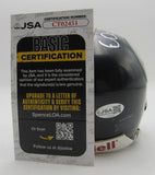 Dermontti Dawson HOF Signed/Inscribed Steelers Mini Football Helmet JSA 213518