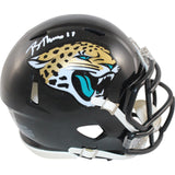 Brian Thomas Jr Signed Jacksonville Jaguars Mini Helmet Speed Fanatics 51038