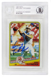 Vinny Testaverde Autographed Buccaneers 1988 Topps Rookie Card - Beckett
