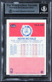 Celtics Kevin McHale Authentic Signed 1986 Fleer #73 Card BAS Slabbed