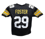 Barry Foster Autographed/Signed Pro Style XL Black Jersey Beckett 41021