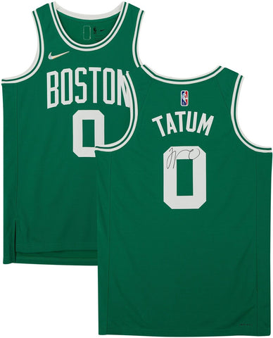 Jayson Tatum Boston Celtics Signed Green 2021-2022 Diamond Swingman Jersey