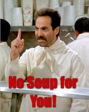 Larry Thomas Signed Chef's Coat "No Soup for You! & The Soup Nazi" (Schwartz QR)